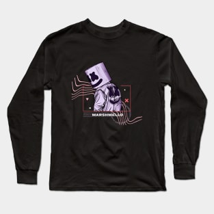 Marshmello Modern Party Long Sleeve T-Shirt